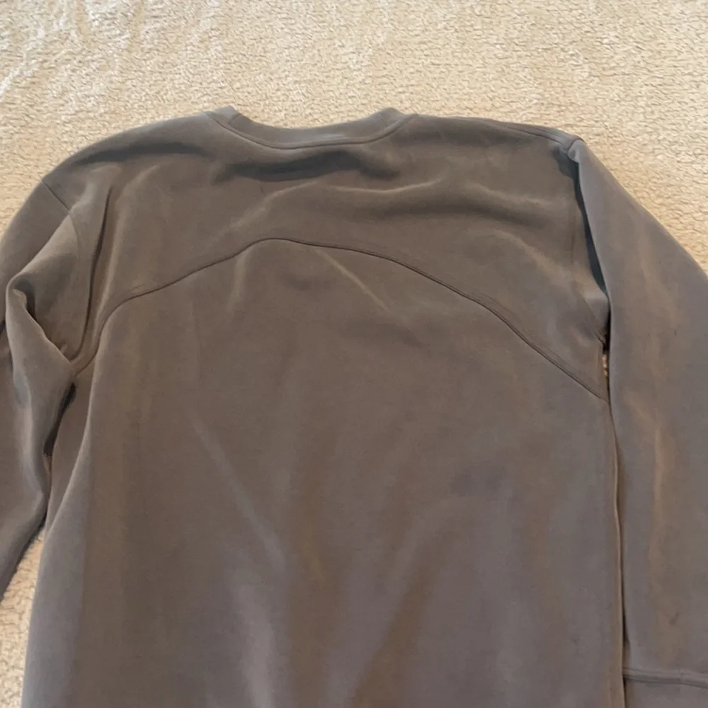 Lululemon All Yours Crew *Sandwash Graphite Grey size M